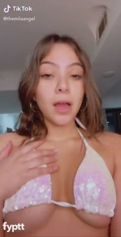 blonde nsfw nude tiktok clip