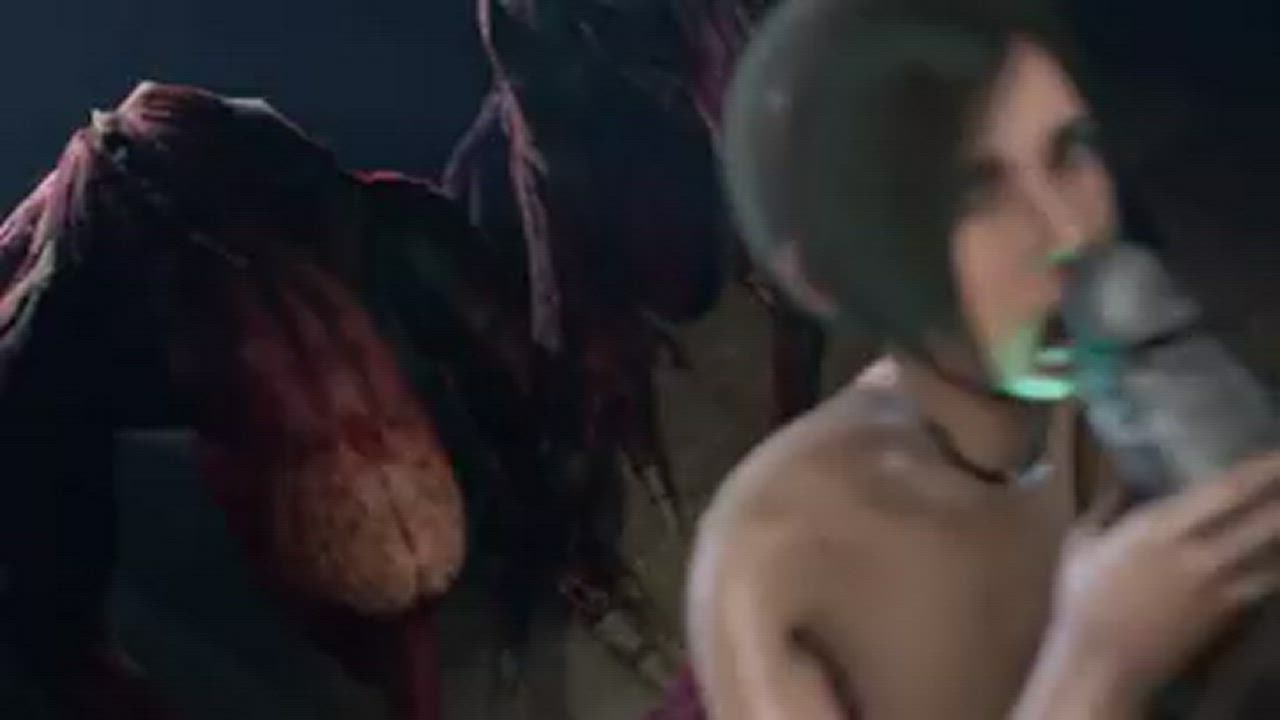 Resident Evil Ada Taking Monsters Cock