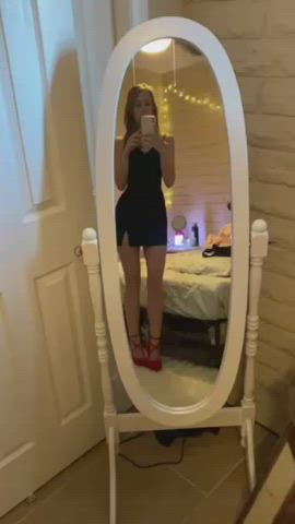 cute dress high heels dykes clip