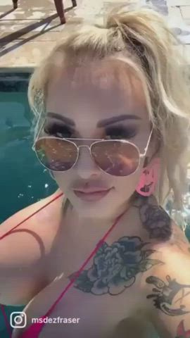 Blonde Fake Boobs Fake Tits clip