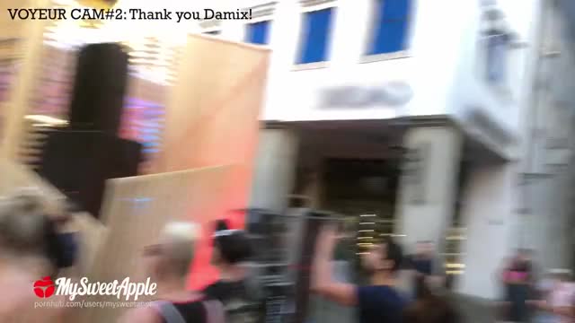 Fucking at Street Parade and 2 fans caught and recorded us - MySweetApple