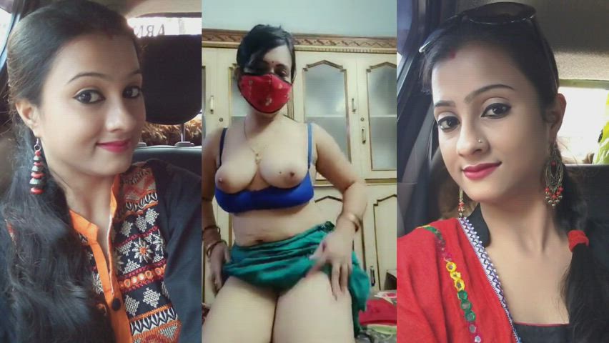 Desi Bhabi, Kajri, webcam show...showing every part of her body
