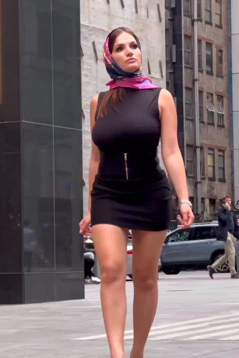 busty milf clothed clip