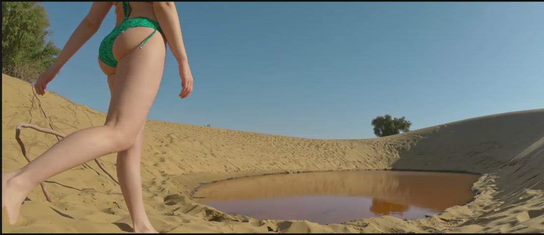 ass bikini blonde bubble butt mia malkova movie outdoor pornstar softcore undressing