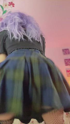 anime ass asshole camgirl cute pussy skirt teen tiktok webcam clip