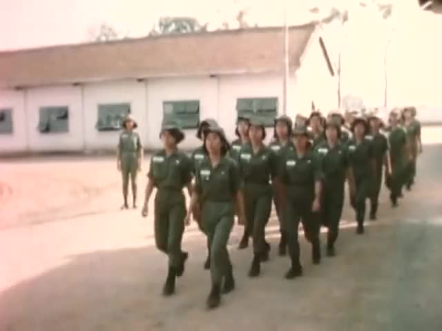 South Vietnamese Women's Army Corps (WAC) Training for Vietnam War 1966 US Army
