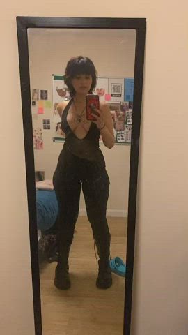 bodysuit goth tattoo thick clip