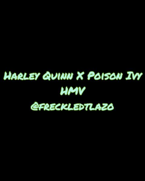 Finished my Harley Quinn X Poison HMV! (song Kneel) LMK what I should make next!