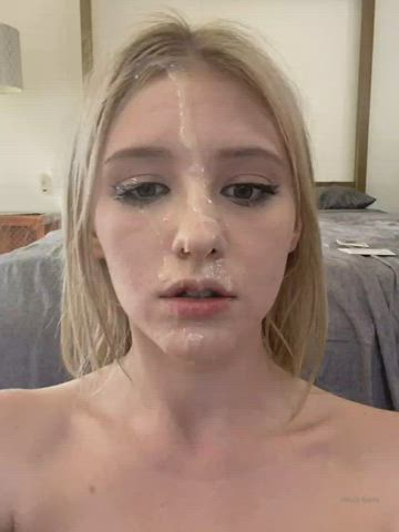 Cum Facial Melody Marks White Girl clip