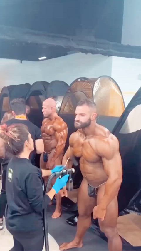 ass big ass bodybuilder gay muscles tanned clip