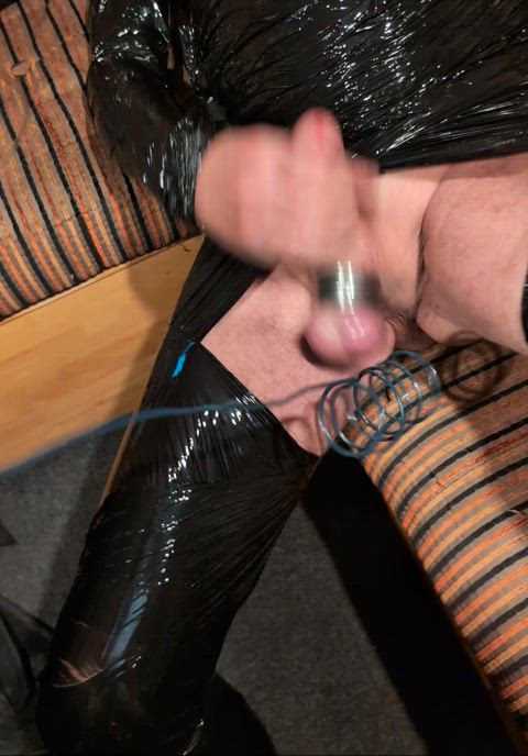 Cum Shot after Intense Vibration.