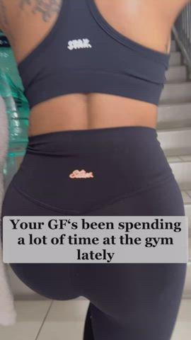 She technically did get exercise..