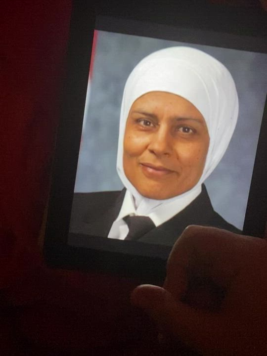 Tribute mature hijab lady
