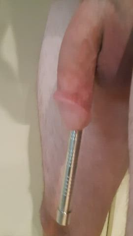 Swinging it nice and slow! Cumshot video was after this monster 13mm sound play