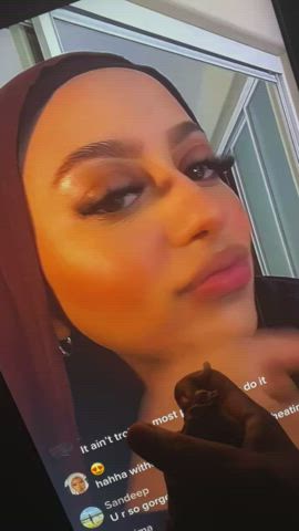 babecock hijab lips muslim tribute clip