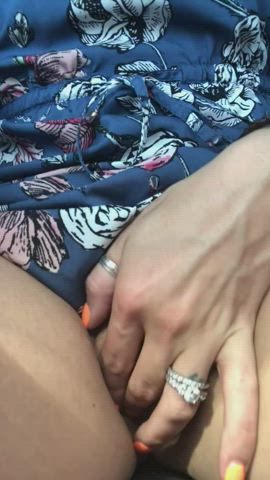 car masturbating public clip