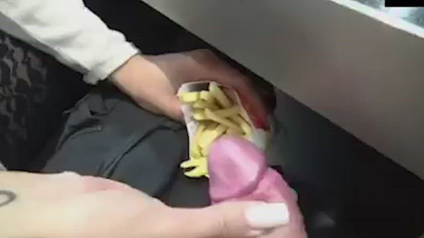 McDonald's fries also taste better with cum on them right?