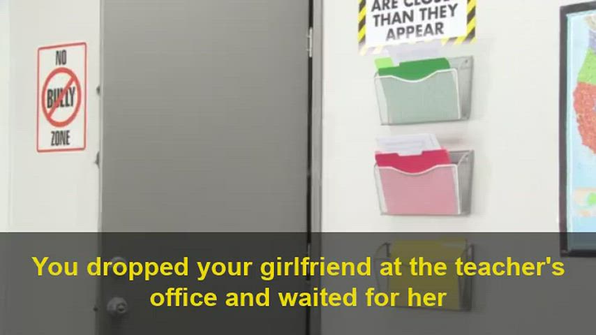 18 Years Old Age Gap Brunette Caption Cheating Dirty Talk Schoolgirl Teacher clip