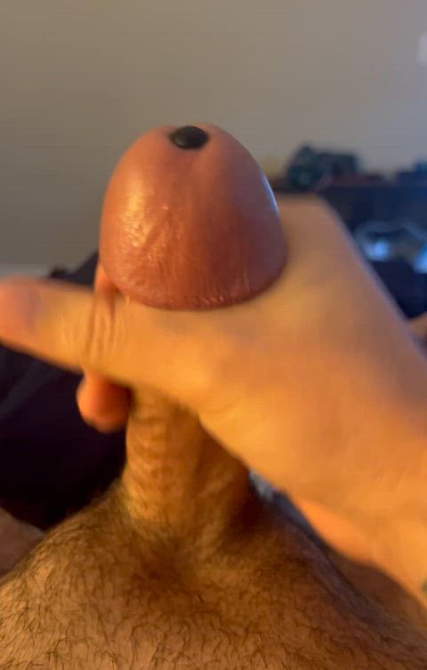 cum jerk off kinky penis precum sounding clip