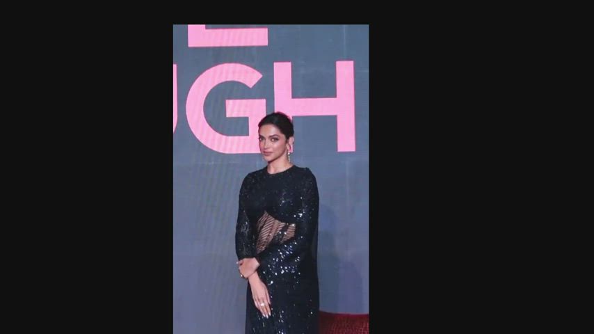 Deepika Padukone in Black