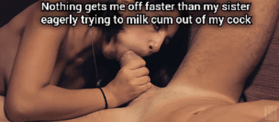 blowjob brother caption sister clip