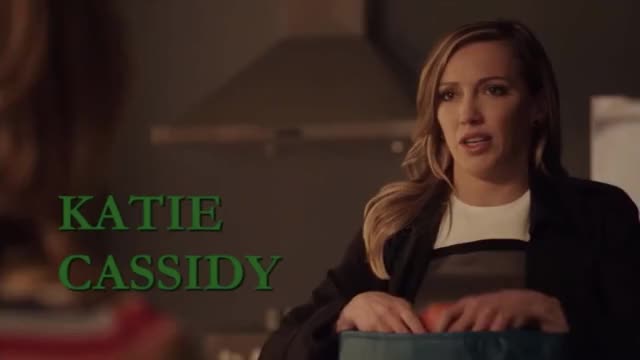 Katie Cassidy - with Giant Carrot