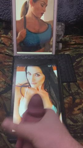 Nikki Bella's tits covered
