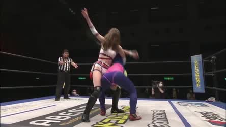 Anime Kawaii Girl Wrestling clip