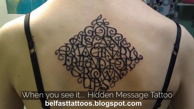 Really Clever Tattoos With A Hidden Meaning