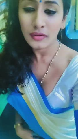 Saree Tamil Trans Woman clip