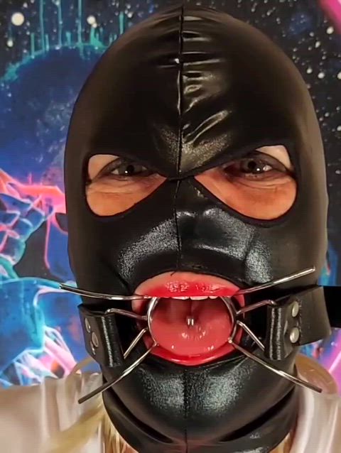 Gagged, drooling and ready for you x