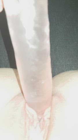 Do you want to exchange my dildo for your thick cock? 🍆💦
