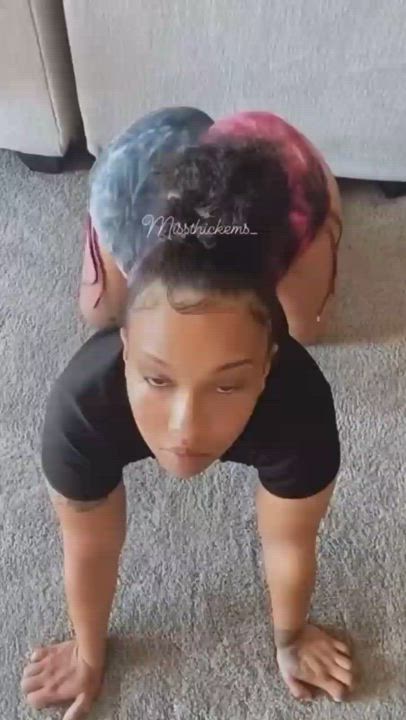 Bubble Butt Cute Twerking clip