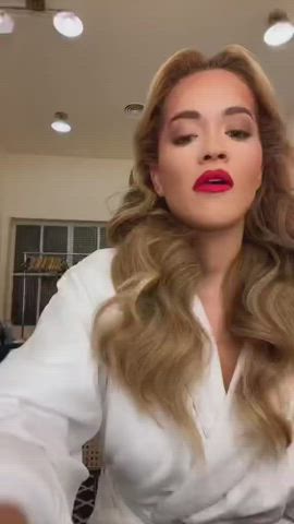 cleavage legs rita ora clip