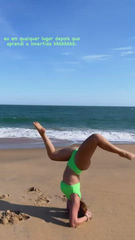 Brazilian Teen Yoga clip