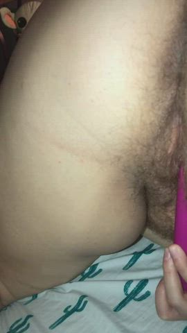 Hope you don’t mind my hairy pussy