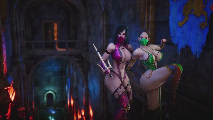 Mileena and Jade (TekoNSFW) [Mortal Kombat]