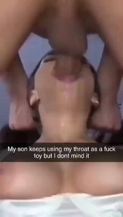 Mom'd throat is her son's property