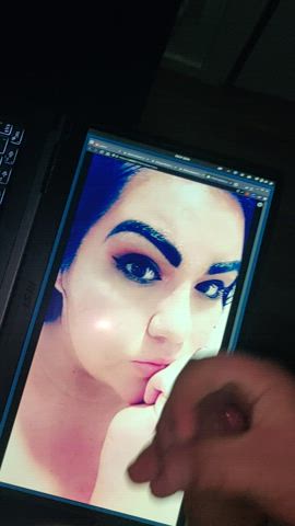 cumshot facial tribute clip