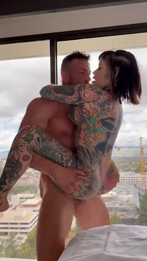 big ass big dick lift and carry pornstar sexy tattoo tattooed clip