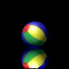 Animated PNG example bouncing beach ball