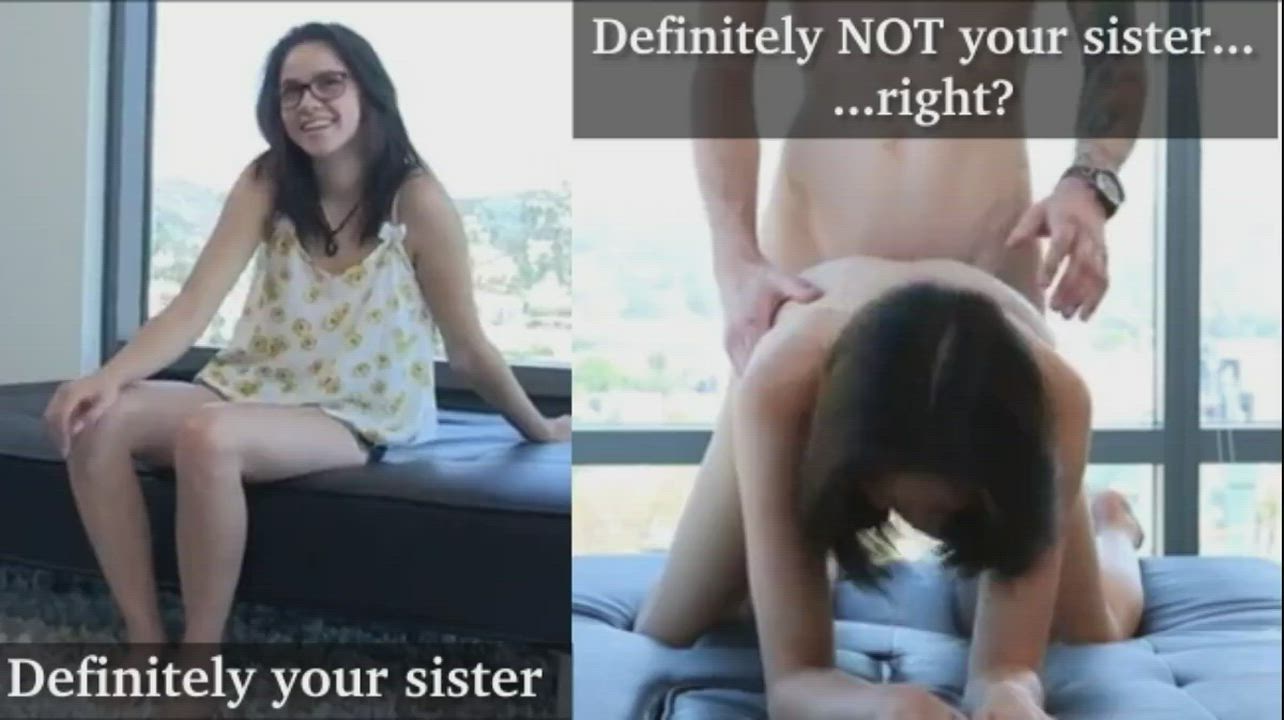 It can't be your sister on the right, can it?!