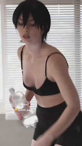 Big Tits Flame Girls Workout clip