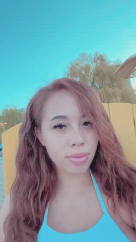 Ebony Freckles Redhead clip