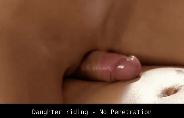 daughter riding no penetration