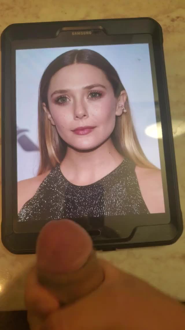 Elizabeth Olsen - Cum Tribute