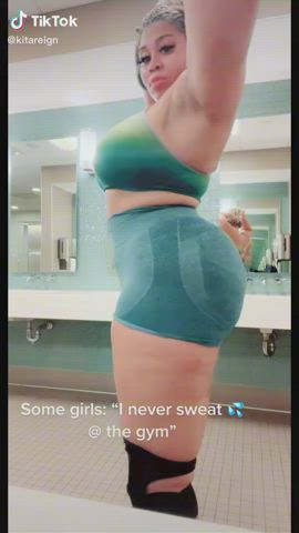 ass babe big ass booty ebony thick tiktok clip