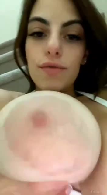 Sexy Latina with big jiggle tits