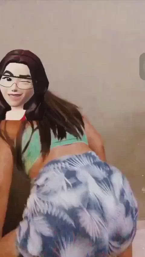 brazilian bubble butt twerking clip