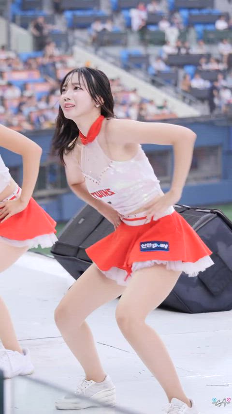 asian cheerleader korean clip